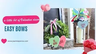 How to Make a Simple Bow with Scrap Ribbon &ndash; Easy Lantern Topper with Dollar Tree Decor!