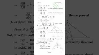 Class 10 Maths ex 6.2  Question 3, 4, 5, 6  solutions NCERT #maths #education #shortsviral #shorts