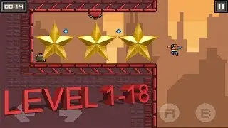 League of Evil Level 1-18 Android & IOS Gameplay(All 3 Stars)