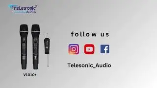 UHF wireless microphone TMC V1010+