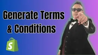 How to Generate Terms & Conditions for Shopify Online Store 2025