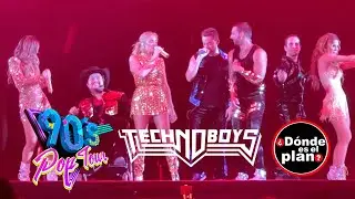TechnoBoys Feat JNS en el 90´s Pop Tour en la Arena CDMX | Me Haces Tanto Bien