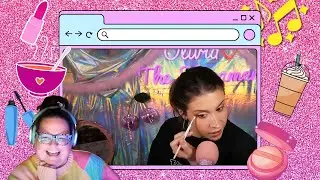 Old Person Follows Olivia's Gen Z Makeup Tutorial