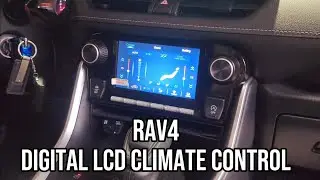 Установка нового цифрового климат-контроля на Toyota RAV4!