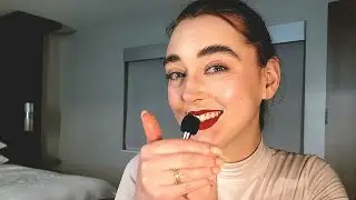 cupped mouth sounds asmr | clicky close-up whisper ramble (take two)