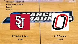 West Region Preview: #2 St. John's vs. #15 Nebraska-Omaha