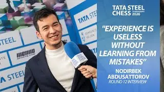 Nodirbek Abdusattorov round 12 interview