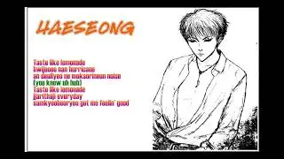 [K-POP OC GROUP] 'LEMONADE'- ENDZONE 016 (Color Coded Lyrics)