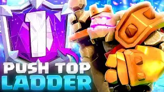 TOP LADDER with GOLEM PUMP DECK &mdash; BROKEN META? (Evo Valk + Healer EASY WINS!)