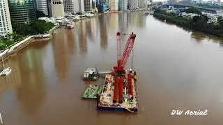 Brisbane Flood 2022, 4k Drone Updated Video (Added Footage)