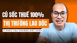 Tuần Địa Chấn Tr&ecirc;n Phố Wall: C&uacute; Sốc Thuế 100% Khiến Thị Trường Lao Dốc!