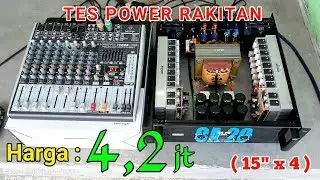 TES POWER RAKITAN | MODEL PALING BANYAK DI PESAN | Mixer Behringer XENIX X1222 usb