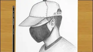 Easy Pencil Sketch Side Profile | Relaxing Drawing for Beginners