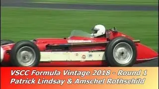 VSCC Formula Vintage Round 1 Silverstone 2018 - Pre-1961 Racing Cars