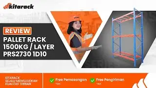 PALLET RACK 1500KG PERLAYER PENYIMPANAN AMAN DAN EFISIEN UNTUK INDUSTRI FARMASI | REVIEW PRS 2730 1D
