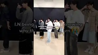 I.N being the only one who knows 😭 #kpop #straykids #skz #straykidskpop #jeongin #shorts