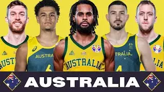 Australia FIBA World Cup 2023 Official Roster