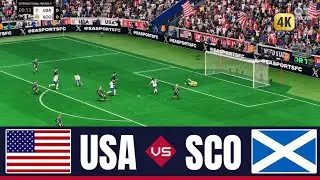 FC 25 - USWNT vs. SCOTLAND - July 19, 2025 - International Friendly - PS5 Gameplay [4K]