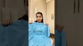₹ 2500/- ki t-shirt 😱 #crafteraditi #unpacking #ASMR #youtubepartner #shorts #haul @CrafterAditi