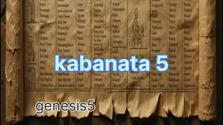 Kabanata 5 genesis5