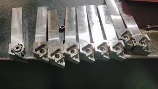 CNC turning holder manufacturing in VMC machine