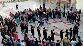 Energetic Street Play performance by Manzil Theatre Group Actors.