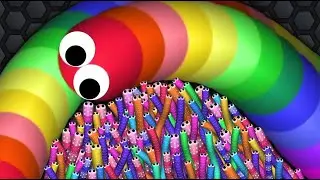 Slither.io best gameplay 2021 / 100.000 SNAKE world record