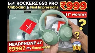 boAt Rockerz 650 Pro @ ₹999 😱 | 1 Hour Use Honest Review | Worth It?