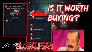2x Spirit Stone Summon Package | Is It Worth Buying | Mir4 | Globalfear Gaming