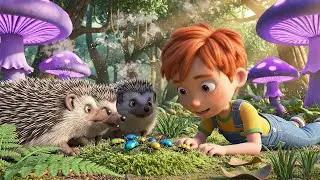 Five Little Hedgehogs Sniff, Sniff, Sniff | Nursery Rhymes for Kids & Baby Songs