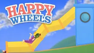 HAPPY WHEELS 😱 | Slide Level Gone Wrong 😂 | Funny Moments