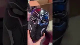 Incredible Killerbody Black Panther 1:1 light up Helmet T&rsquo;Challa #mcu #tonystark #avengers