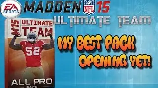 Madden 15 Ultimate Team - BEST All Pro Pack Opening! Elite Pulls! MUT 15