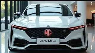 🚗 New MG4 2026: Futuristic Design, Plug-in Hybrid, Premium Interior and Advanced Technology