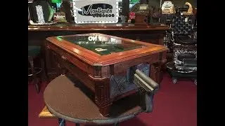 1928 A.B.T. Pool Table Countertop Arcade Shooting Game SOLD FOR  $5,495