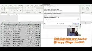 Click Highlight Row
