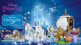 Cinderella's Royal Carriage Build Disney Princess LEGO 43192 - 2021