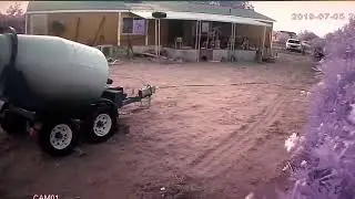 M7.1 earthquake rocks home in Ridgecrest, California, July 5th 2019