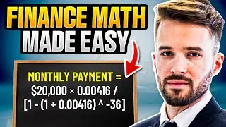 Steps to do Basic Personal Finance Math