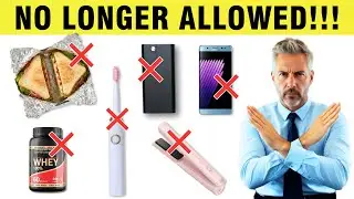 Airlines Just BANNED These 6 Common Items (Fall 2025 Update)