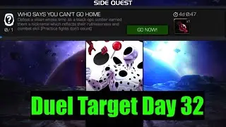 October Side Quest Duel Target Day 32 | MCoC