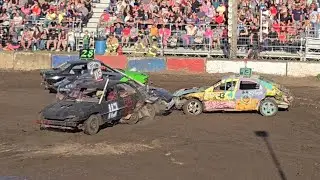 2024 Nicollet County Fair Demolishin Derby Compacts Day 2