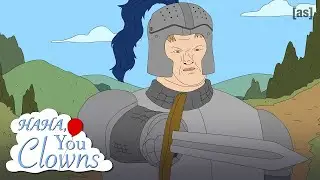 Improvisaci&oacute;n en minigolf | Haha, You Clowns! | Adult Swim LA