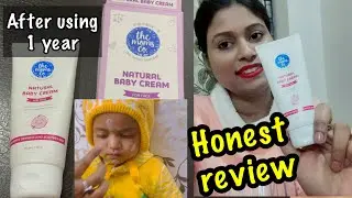 The Moms Co. Natural Baby Face Cream Review | honest review & Demo | after using it 1 year
