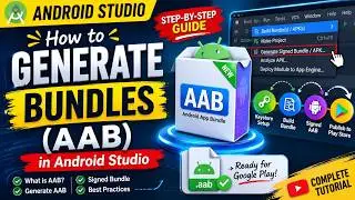How to Generate an Android App Bundle (AAB) in Android Studio | Step-by-Step Guide (2026)