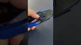 RJ45 Crimper Tool For Cat6 Network cable patch cord #rj45 #crimper #cat6 #tools  #network
