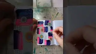 Repeat art journal page. Using art by Marlene products. #artjournal #artbymarlene #artjournalideas