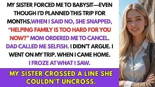 My Sister Knew I&rsquo;d Planned a Trip&mdash;Still Forced Me to Babysit. I Refused&mdash;and