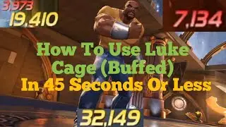How To Use Luke Cage Buffed 2.0 | 45 Seconds |