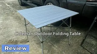 Обзор складного стола Coleman Outdoor